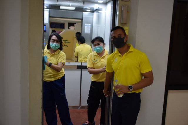 วิทยาลัยการทัพอากาศ กรมยุทธศึกษาทหารอากาศ จัดกิจกรรม    “Big Cleaning Day ป้องกันโคโรน่าไวรัส (COVID-19)”