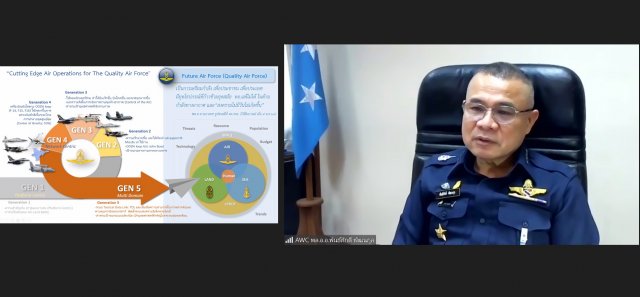 เสนาธิการทหารอากาศ บรรยายพิเศษในหัวข้อ “ผู้นำและการบริหารในระดับยุทธศาสตร์”