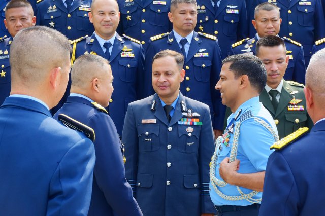 ผู้บัญชาการทหารอากาศ เป็นประธานพิธีเปิดการศึกษาหลักสูตรการทัพอากาศ  รุ่นที่ ๕๙ ประจำปีการศึกษา ๒๕๖๘