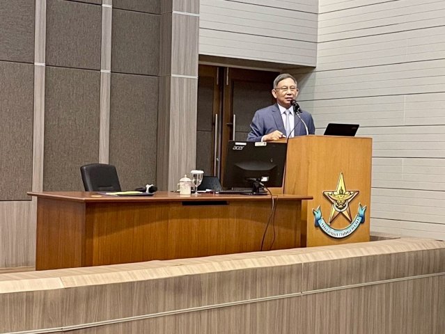 วิทยาลัยการทัพอากาศจัดบรรยายพิเศษ โดย พล.อ.อ.ประจิน จั่นตอง ในหัวข้อ “ผู้นำในสถานการณ์วิกฤติ”