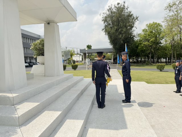 การบรรยายและการศึกษาดูงาน ณ ศูนย์ยุทธการทางอากาศ ศูนย์ปฏิบัติการกองทัพอากาศ