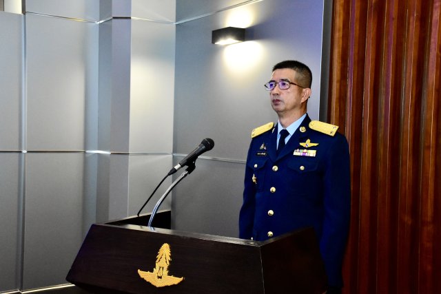 พิธีปิดการศึกษา หลักสูตรการทัพอากาศ รุ่นที่ ๕๙ การแถลงยุทธศาสตร์กองทัพอากาศ ฉบับนักศึกษา และมอบโล่ศิษย์เก่าดีเด่น ประจำปี ๒๕๖๘