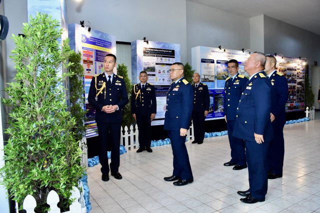 พิธีปิดการศึกษา หลักสูตรการทัพอากาศ รุ่นที่ ๕๙ การแถลงยุทธศาสตร์กองทัพอากาศ ฉบับนักศึกษา และมอบโล่ศิษย์เก่าดีเด่น ประจำปี ๒๕๖๘