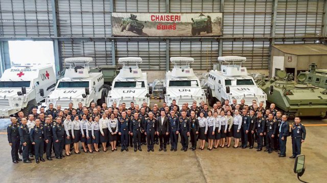 คณาจารย์และนักศึกษาวิทยาลัยการทัพอากาศ รุ่นที่ 60 ศึกษาดูงาน บริษัทชัยเสรีเม็ททอลแอนด์รับเบอร์ จำกัด เพื่อเสริมองค์ความรู้ด้านนวัตกรรมยุทโธปกรณ์