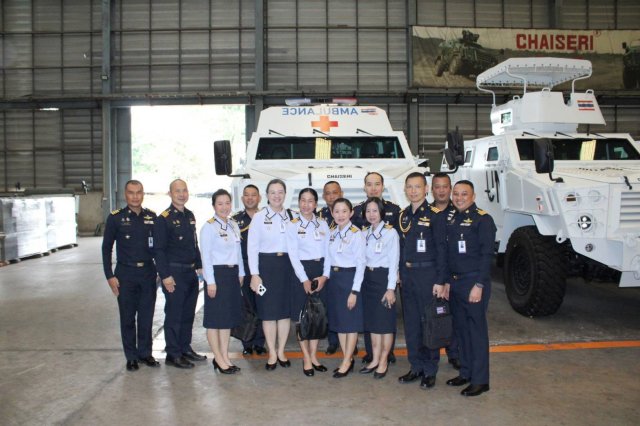 คณาจารย์และนักศึกษาวิทยาลัยการทัพอากาศ รุ่นที่ 60 ศึกษาดูงาน บริษัทชัยเสรีเม็ททอลแอนด์รับเบอร์ จำกัด เพื่อเสริมองค์ความรู้ด้านนวัตกรรมยุทโธปกรณ์