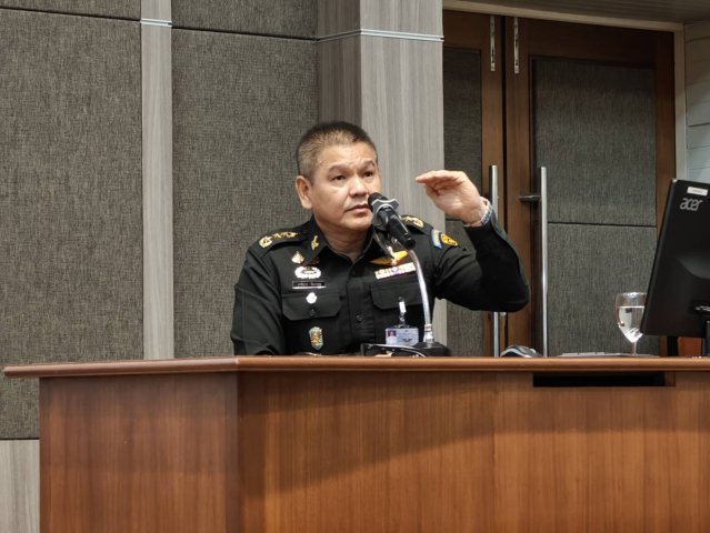 ผู้บัญชาการหน่วยบัญชาการไซเบอร์ทหาร บรรยายพิเศษแก่นักศึกษาวิทยาลัยการทัพอากาศ รุ่นที่ ๕๙