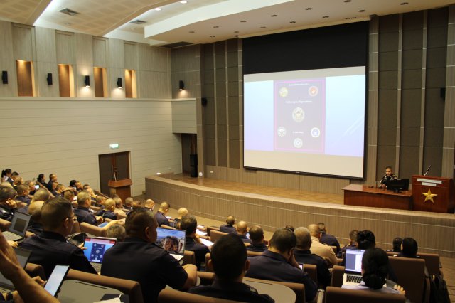 ผู้บัญชาการหน่วยบัญชาการไซเบอร์ทหาร บรรยายพิเศษแก่นักศึกษาวิทยาลัยการทัพอากาศ รุ่นที่ ๕๙