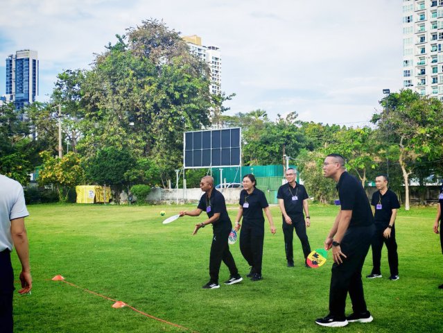 กิจกรรมการฝึกพัฒนาสัมพันธ์ นักศึกษาหลักสูตรการทัพอากาศ รุ่นที่ 60