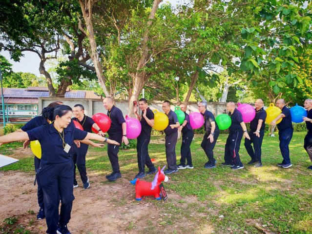 กิจกรรมการฝึกพัฒนาสัมพันธ์ นักศึกษาหลักสูตรการทัพอากาศ รุ่นที่ 60