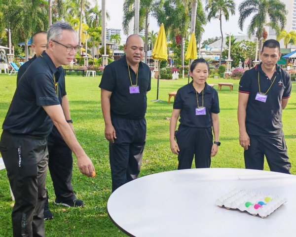 กิจกรรมการฝึกพัฒนาสัมพันธ์ นักศึกษาหลักสูตรการทัพอากาศ รุ่นที่ 60