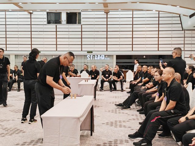 กิจกรรมการฝึกพัฒนาสัมพันธ์ นักศึกษาหลักสูตรการทัพอากาศ รุ่นที่ 60