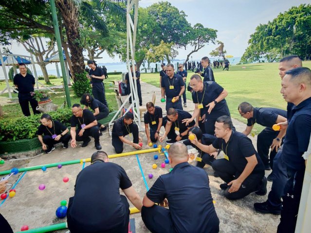 กิจกรรมการฝึกพัฒนาสัมพันธ์ นักศึกษาหลักสูตรการทัพอากาศ รุ่นที่ 60