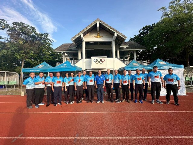 นักศึกษาวิทยาลัยการทัพอากาศ รุ่นที่ ๕๙ ทดสอบสมรรถภาพทางกาย