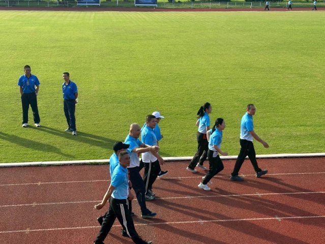 นักศึกษาวิทยาลัยการทัพอากาศ รุ่นที่ ๕๙ ทดสอบสมรรถภาพทางกาย