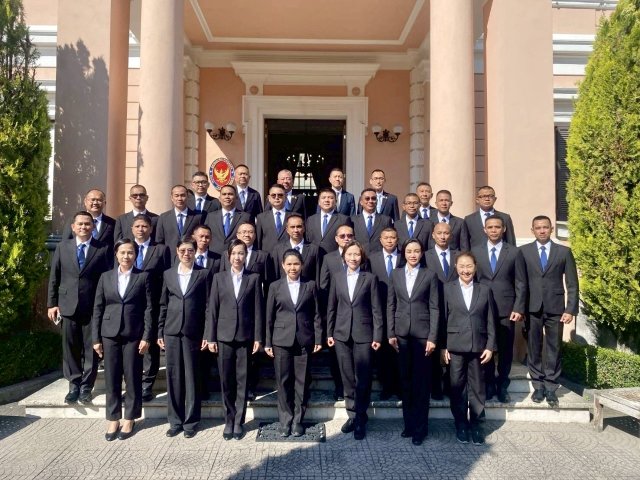 การศึกษาดูงานและสำรวจภูมิประเทศในต่างประเทศ ของคณะนักศึกษาวิทยาลัยการทัพอากาศ รุ่นที่ 59