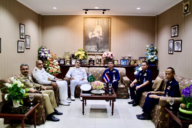 คณะอาจารย์ เจ้าหน้าที่และนักศึกษา วิทยาลัยการทัพเรือปากีสถาน เยี่ยมชมกิจการ วิทยาลัยการทัพอากาศ กรมยุทธศึกษาทหารอากาศ