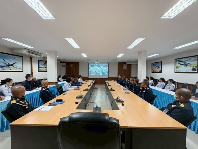 "วิทยาลัยการทัพอากาศ ร่วมรับฟังการแถลง “เจตนารมณ์ผู้บัญชาการทหารอากาศ ประจำปี ๒๕๖๙”