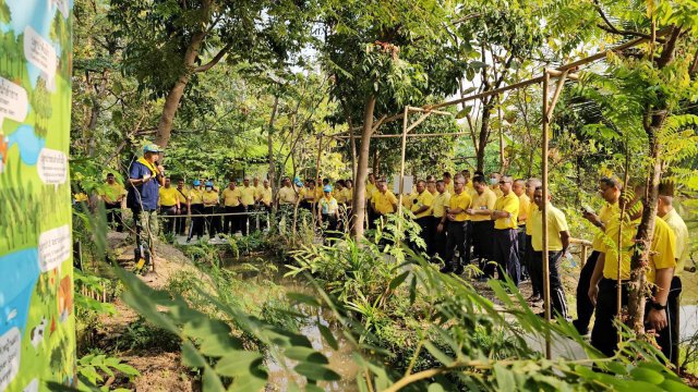 การศึกษาดูงานโรงเรียนจิตอาสา ๙๐๔ ของวิทยาลัยการทัพอากาศ กรมยุทธศึกษาทหารอากาศ