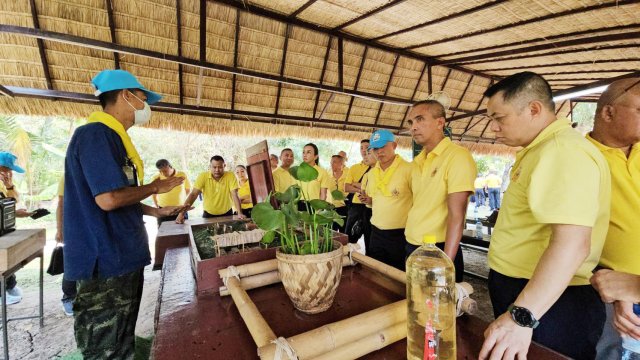 การศึกษาดูงานโรงเรียนจิตอาสา ๙๐๔ ของวิทยาลัยการทัพอากาศ กรมยุทธศึกษาทหารอากาศ