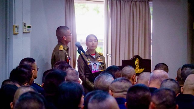 การบรรยายของหน่วยราชการในพระองค์