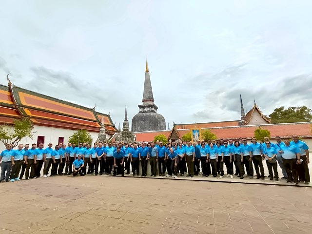 การดูงานและศึกษาภูมิประเทศภาคใต้ ของวิทยาลัยการทัพอากาศ กรมยุทธศึกษาทหารอากาศ