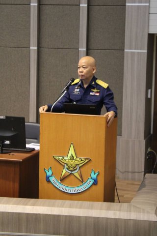 วิทยาลัยการทัพอากาศจัดการบรรยายเรื่อง “ผู้นำทางทหาร" โดย พลอากาศโท วชิรศักดิ์ พูสิทธิ์