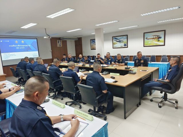 การประชุมเตรียมการฝึกร่วมยุทธเสนา ๖๘ 
