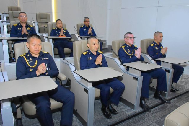 วันคล้ายวันสถาปนาวิทยาลัยการทัพอากาศ กรมยุทธศึกษาทหารอากาศ ครบรอบ ๕๙ ปี