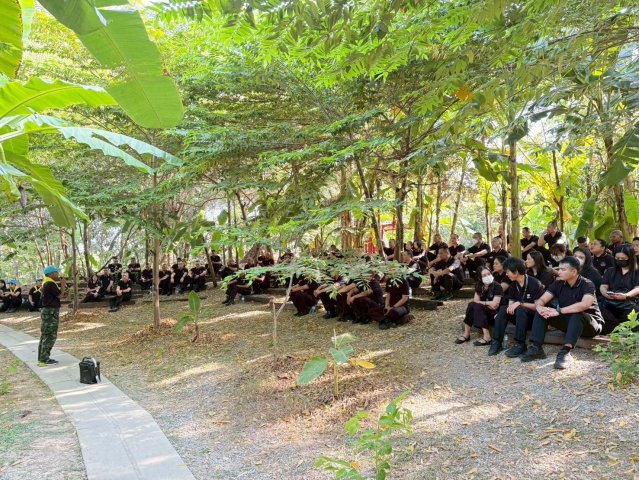 การศึกษาดูงานโรงเรียนจิตอาสา ๙๐๔ ของวิทยาลัยการทัพอากาศ กรมยุทธศึกษาทหารอากาศ