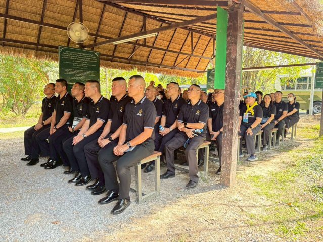 การศึกษาดูงานโรงเรียนจิตอาสา ๙๐๔ ของวิทยาลัยการทัพอากาศ กรมยุทธศึกษาทหารอากาศ