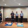 การจัดอบรมการปฐมพยาบาลฟื้นคืนชีพ (CPR) และการใช้เครื่องกระตุกหัวใจไฟฟ้าอัตโนมัติ (AED) 