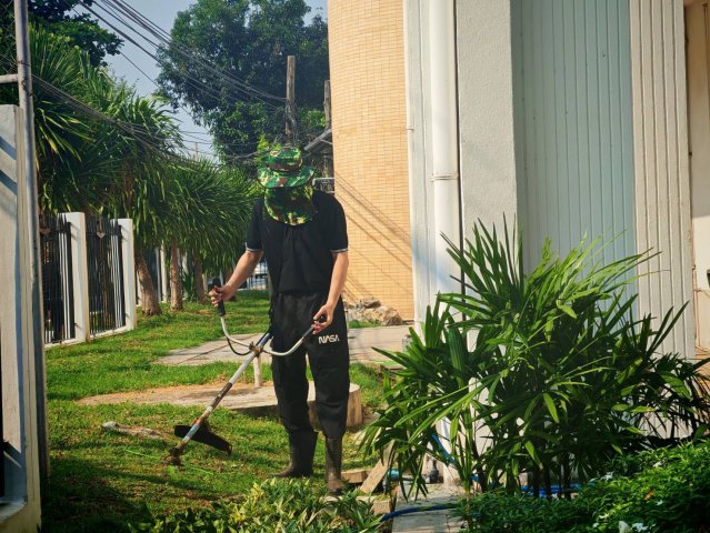 วิทยาลัยการทัพอากาศ กรมยุทธศึกษาทหารอากาศ จัดกิจกรรม Big cleaning day เนื่องในโอกาสวันที่ระลึกกองทัพอากาศ