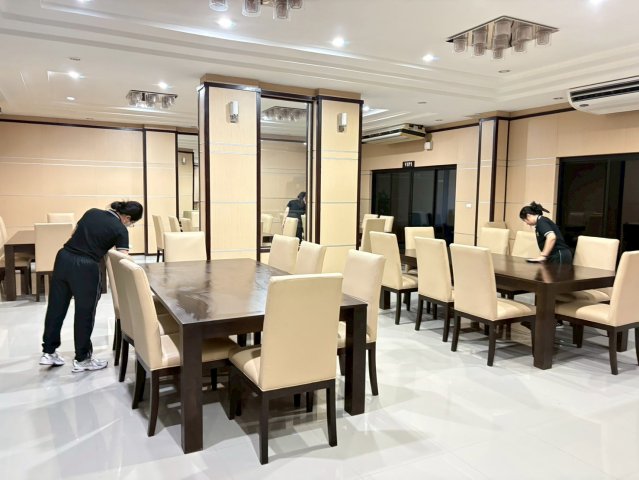 การจัดกิจกรรม Big Cleaning Day เสริมสร้างสภาพแวดล้อมที่ดีในวิทยาลัยการทัพอากาศ