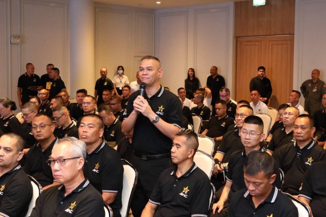 การดูงานและศึกษาภูมิประเทศภาคตะวันออก ของนักศึกษาหลักสูตรการทัพอากาศ รุ่นที่ ๖๐