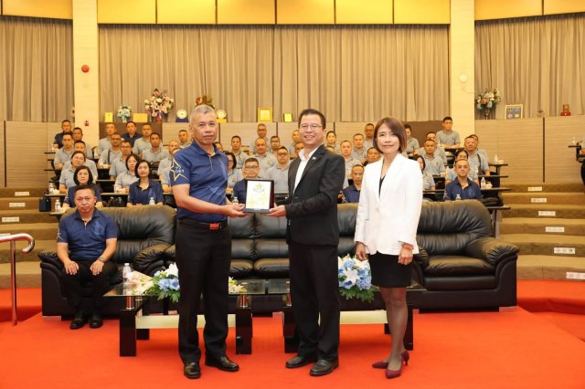 การดูงานและศึกษาภูมิประเทศภาคตะวันออก ของนักศึกษาหลักสูตรการทัพอากาศ รุ่นที่ ๖๐