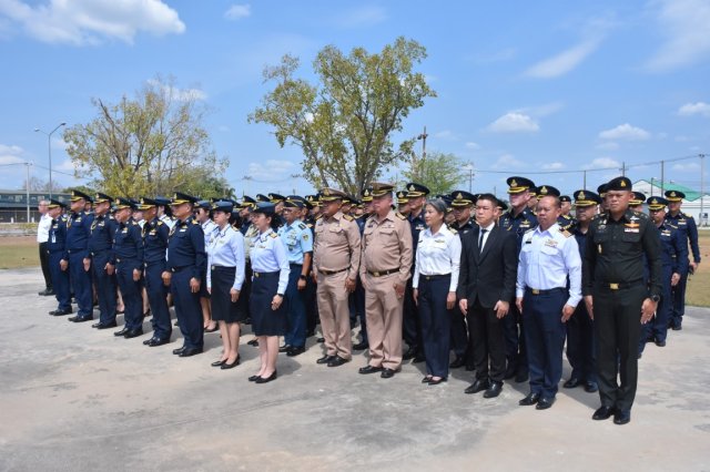 การดูงานและศึกษาภูมิประเทศภาคตะวันออกเฉียงเหนือ ของนักศึกษาหลักสูตรการทัพอากาศ รุ่นที่ ๖๐