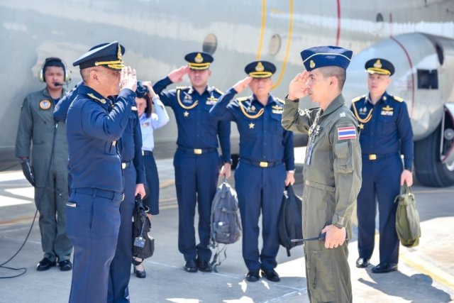 การดูงานและศึกษาภูมิประเทศภาคตะวันออกเฉียงเหนือ ของนักศึกษาหลักสูตรการทัพอากาศ รุ่นที่ ๖๐