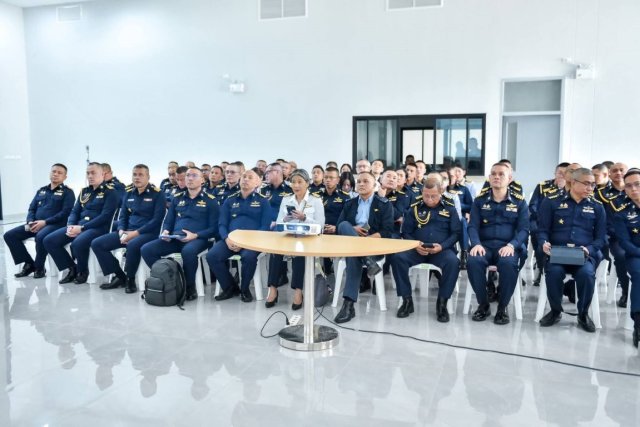 การดูงานและศึกษาภูมิประเทศภาคตะวันออกเฉียงเหนือ ของนักศึกษาหลักสูตรการทัพอากาศ รุ่นที่ ๖๐