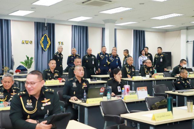 วิทยาลัยการทัพอากาศ หารือความร่วมมือทางวิชาการร่วมกับ วิทยาลัยการทัพบก และ วิทยาลัยการทัพเรือ มุ่งพัฒนาการปฏิบัติการร่วม (Joint Operations) ผ่านการบูรณาการระบบนิเวศทางการศึกษา